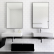 Bathroom Double Mirror Bathroom Modern On Throughout 38 Ideas To Reflect Your Style Freshome 8 Double Mirror Bathroom