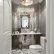 Fancy Half Bathrooms Incredible On Bathroom Within Patterns Of Light Interior Powder Room And Baths 4