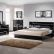 Furniture Bed Set Creative On For China Manufacturer Modern Home Hotel Black High Gloss 2