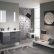 Bathroom Gray Bathroom Color Ideas Brilliant On For Great Incredible Homes 18 Gray Bathroom Color Ideas