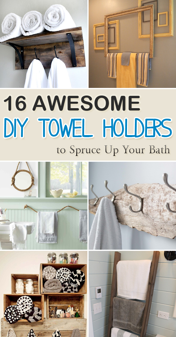 Furniture Hand Towel Holder Ideas Unique On Furniture For 16 Awesome DIY Holders To Spruce Up Your Bath 0 Hand Towel Holder Ideas