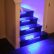 Home Home Led Strip Lighting Unique On In Wallace Takes His Stairs Beyond The Bulb With Color Changing LED 15 Home Led Strip Lighting