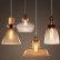 Home Lighting Fixtures Creative On Interior In Edison Loft Style Wood Glass Droplight Vintage Pendant Light 5