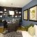 Home Office Color Schemes Modest On Inside Blur With Dark Furniture Pinterest 1