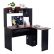 Office Home Office Computer Desk Hutch Astonishing On Intended Amazon Com Tangkula L Shaped Corner 21 Home Office Computer Desk Hutch