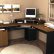 Home Office Computer Desk Nice On Furniture Intended Amazon Com Bestar Hampton Wood Corner In 1