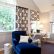 Home Home Office Curtains Stunning On And Cobalt Blue Chaise Lounge Contemporary Den Library 14 Home Office Curtains