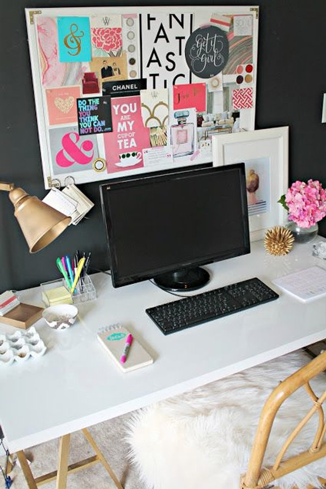 Home Home Office Table Decorating Ideas Contemporary On Within Brilliant Desk Cool Small Design With 19 Home Office Table Decorating Ideas