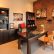 Home Home Office Wall Cabinets Amazing On Regarding Trendy Textural Beauty 25 Offices With Brick Walls 17 Home Office Wall Cabinets