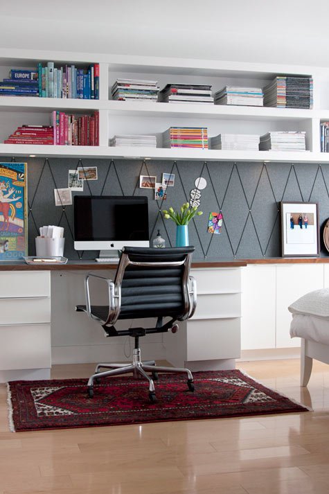 Home Home Office Wall Shelves Unique On In Remodelaholic Get This Look Easy With Shelving 0 Home Office Wall Shelves