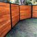 Horizontal Wood And Metal Fence Perfect On Home With Depot Wooden Posts For 4