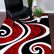 Impressive Designs Red Black Modest On Interior Inside White And Rugs Rug Area 4