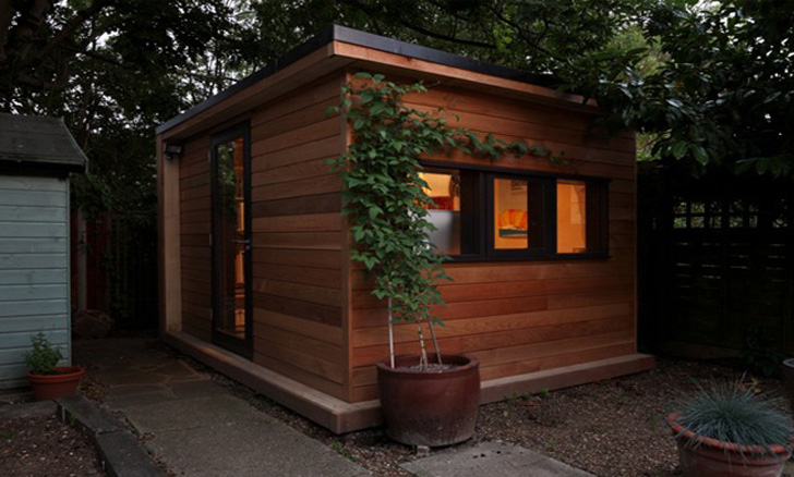 Office Init Studios Garden Office Stylish On Pertaining To In It Prefab Spaces Let You Work From Your 1 Init Studios Garden Office