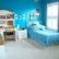 Bedroom Kids Bedroom For Girls Blue Modest On Extraordinary Girl Decoration Using Light 7 Kids Bedroom For Girls Blue