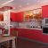 Kitchen Designs Red Furniture Modern Beautiful On For Pictures Of Kitchens Cabinets 2