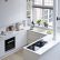 Kitchen Kitchen Small White Modern Brilliant On Within Design Ideas With Bright Bold Color 7 Kitchen Small White Modern Kitchen