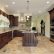 Kitchen Tile Flooring Dark Cabinets Creative On Floor For 43 Kitchens With Extensive Wood Throughout 2
