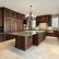 Kitchen Tile Flooring Dark Cabinets Fine On Floor Inside 43 Kitchens With Extensive Wood Throughout 5