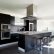 Kitchen Kitchens With Black Cabinets And Dark Wood Floors Contemporary On Kitchen Regarding 52 Or 2018 8 Kitchens With Black Cabinets And Dark Wood Floors
