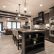 Kitchen Kitchens With Black Cabinets And Dark Wood Floors Exquisite On Kitchen Living Room Open Concept Light Floor 9 Kitchens With Black Cabinets And Dark Wood Floors