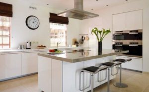 Kitchens With Island Stoves