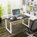 Office Large Glass Office Desk Modern On And Black L Shaped Under 100 White 13 Large Glass Office Desk