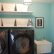 Laundry Room Office Design Blue Wall Wonderful On Bathroom Pertaining To Small 1