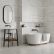 Light Grey Bathroom Tiles Lovely On Regarding Wickes Callika Mist Porcelain Tile 600 X 300mm Co Uk 1