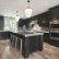 Light Hardwood Floors With Dark Cabinets Imposing On Kitchen Within Grey Countertops And Wood For The Home 3