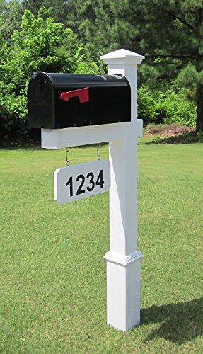 Other Mailbox Post Unique On Other In Amazon Com The Fitzgerald Vinyl PVC Includes 0 Mailbox Post