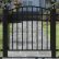 Home Metal Fence Gate Contemporary On Home With Modern Concept Gates Wrought Iron 5 9 Metal Fence Gate