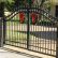 Home Metal Fence Gate Exquisite On Home For Stunning Designs 20 STEEL GATES FENCE 6 Metal Fence Gate