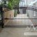 Metal Fence Gate Innovative On Home Intended Pleasant Designs 2 Gates And Fencing Outdoor 1