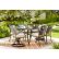 Furniture Metal Outdoor Patio Furniture Contemporary On 6 7 Person Dining The Home Depot 25 Metal Outdoor Patio Furniture