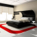 Modern Bedroom Black And Red Brilliant On Pertaining To Dadka Home Decor Space Saving Furniture For Small 4