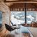Modern Cabin Interior Design Nice On With Log Cabins And Porch 2