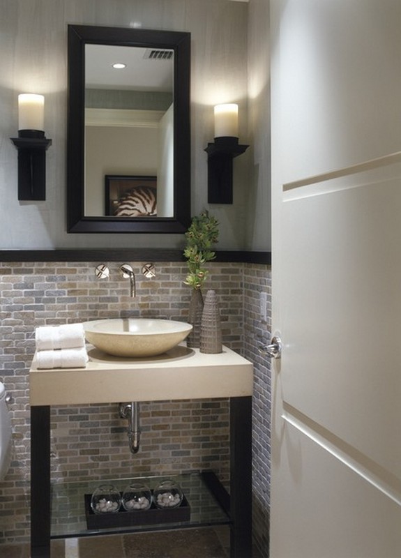 Bathroom Modern Half Bathroom Ideas On For Fabulous Designs Design Delectable 10 Modern Half Bathroom Ideas