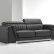 Modern Leather Sofas Fine On Furniture In Stunning Sofa Recliner Reclining Stoney 4