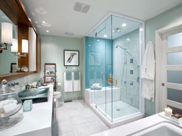 Bathroom Modern Master Bathroom Designs Plain On For Retreat HGTV 0 Modern Master Bathroom Designs