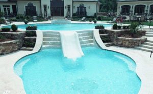 Modern Pool Designs With Slide