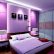 Modern Romantic Bedroom Interior Plain On Concept Purple Bedrooms With Design 5