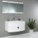 Bathroom Modern White Bathroom Vanities Stylish On Intended For 36 Energia FVN5092PW Vanity W Three Panel 6 Modern White Bathroom Vanities