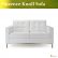 Modern White Loveseat Nice On Other Intended U Best Leather Classic Contemporary Reproduction Cheap 3