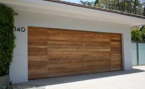 Modern Wood Garage Doors