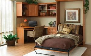 Murphy Bed Home Office Combination