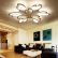 New House Lighting Impressive On Home Throughout White Fashion Flower Modern LED Ceiling Light Living Room RC 2