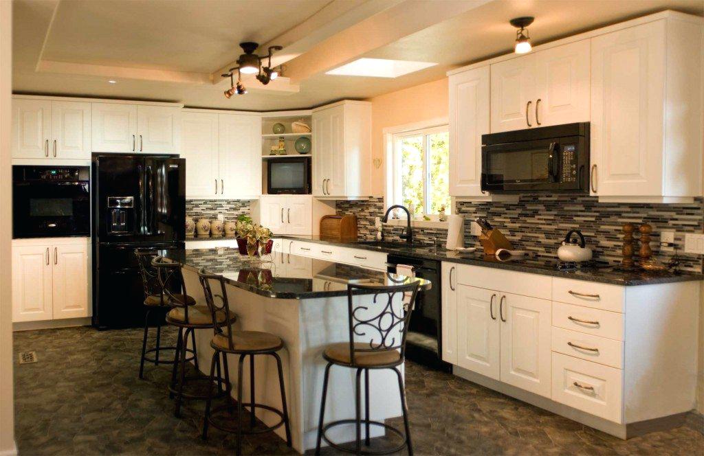 Kitchen Off White Kitchen With Black Appliances Nice On Throughout Cabinets Finest Pictures Of Kitchens 0 Off White Kitchen With Black Appliances