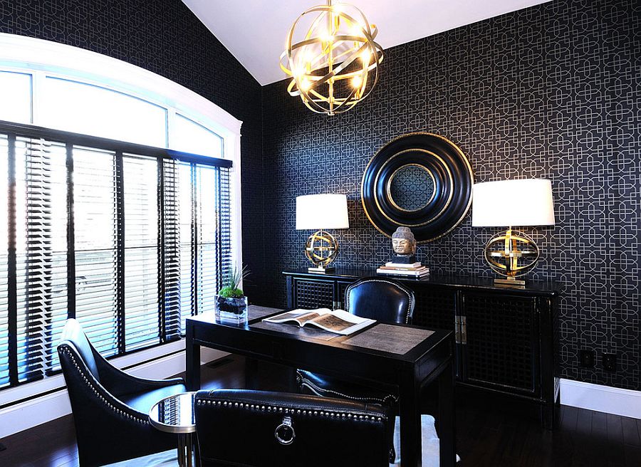 Office Office Black Magnificent On In 30 And White Home Offices That Leave You Spellbound 0 Office Black