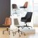 Office Chairs Photos Lovely On Within Slope Leather Swivel Chair West Elm 5