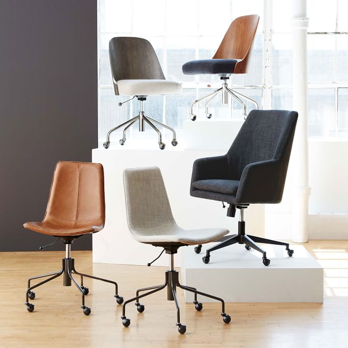 Office Office Chairs Photos Lovely On Within Slope Leather Swivel Chair West Elm 5 Office Chairs Photos